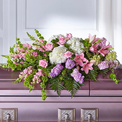 Life's Gratitude Casket Spray –  True Blooms, Winters CA