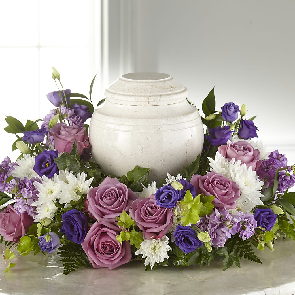 Blooming Sympathy Cremation Adornment –  True Blooms, Winters CA