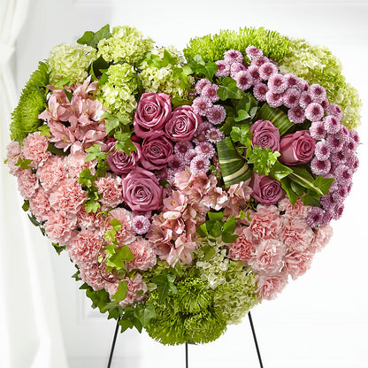 Heartwarming Standing Heart –  True Blooms, Winters CA