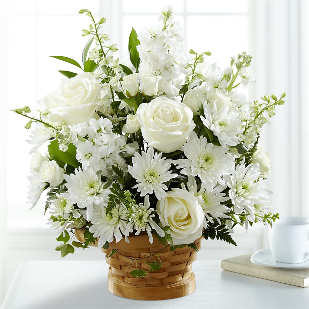 Heartfelt Condolences Arrangement –  True Blooms, Winters CA