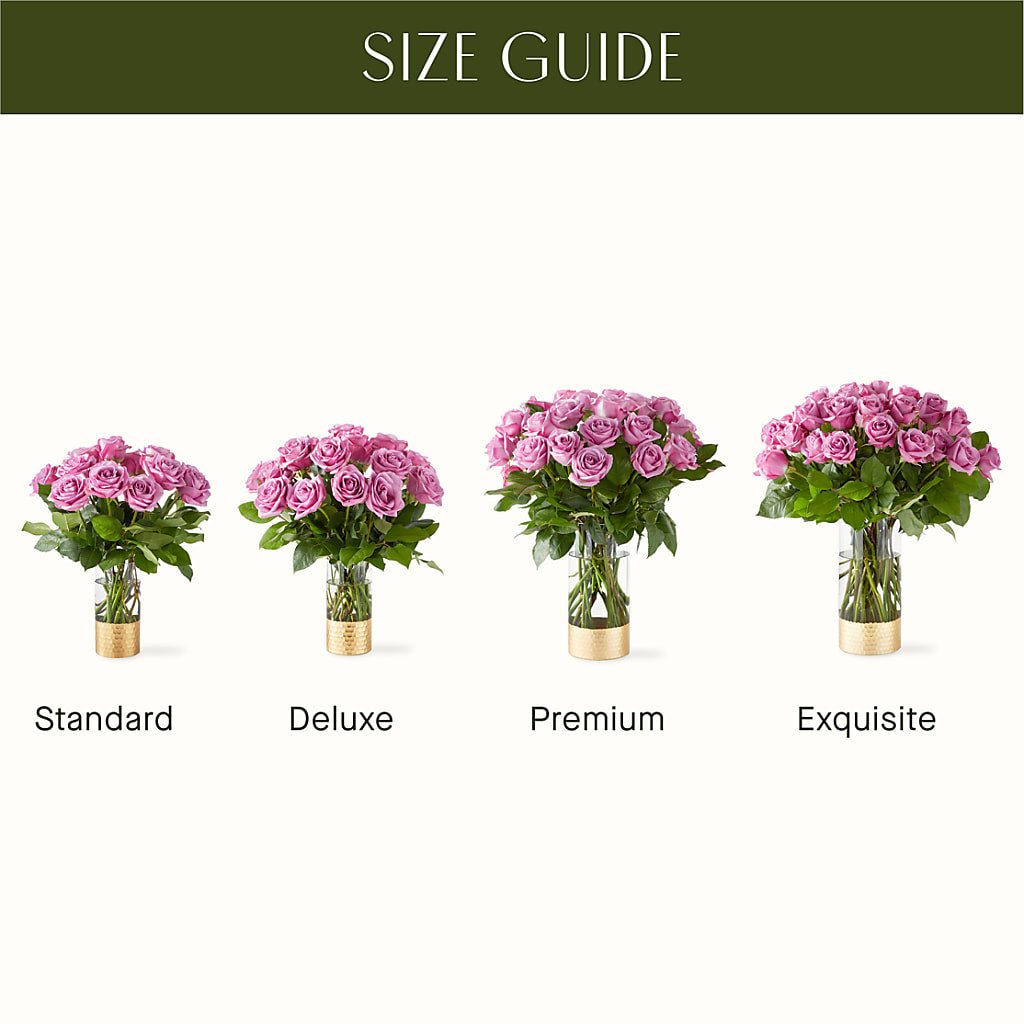 Secret Admirer Lavender Rose Bouquet –  True Blooms, Winters CA