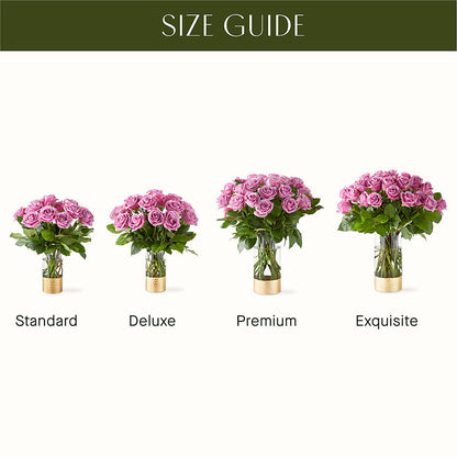 Secret Admirer Lavender Rose Bouquet –  True Blooms, Winters CA