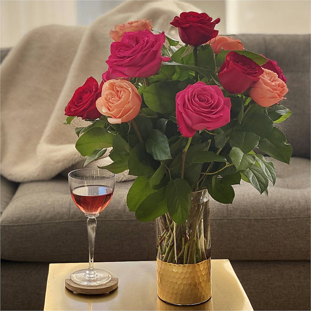 Ever After Rose Bouquet –  True Blooms, Winters CA