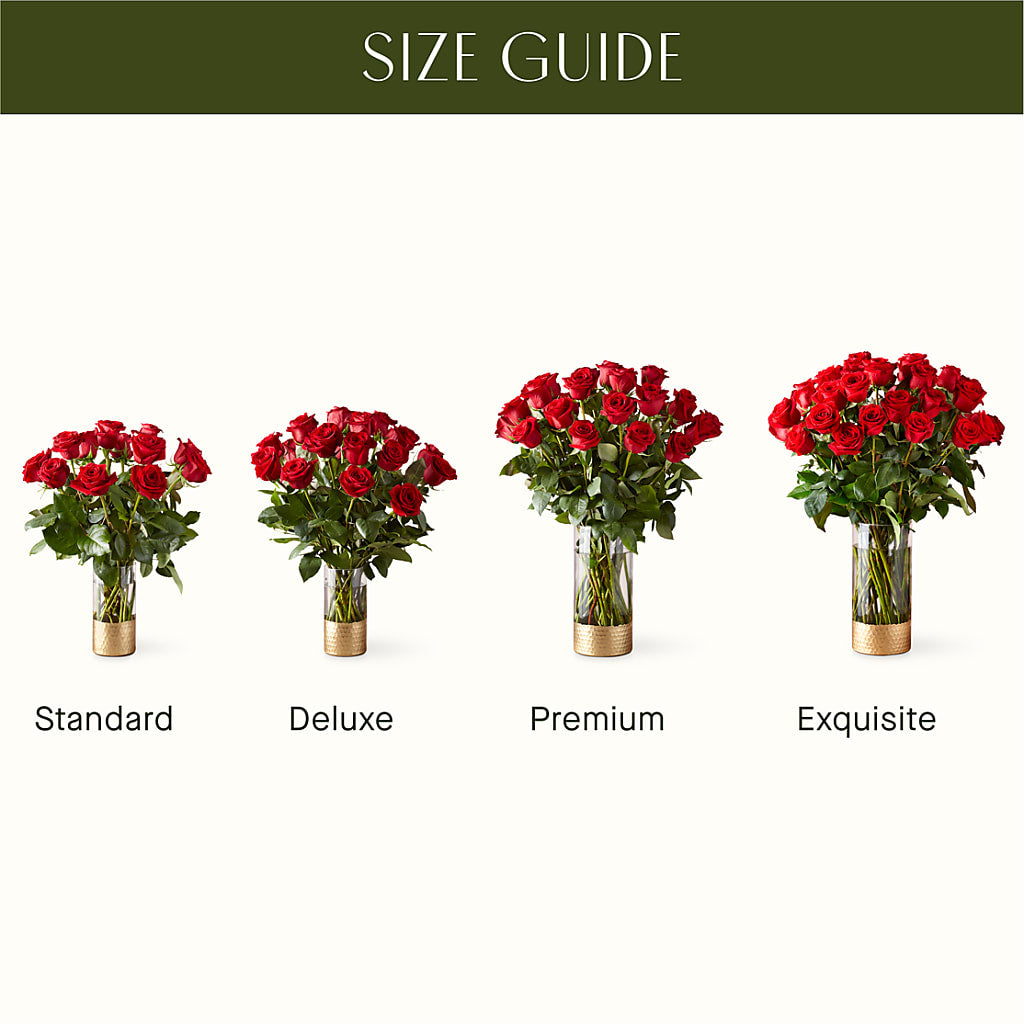 Classic Love Red Rose Bouquet –  True Blooms, Winters CA