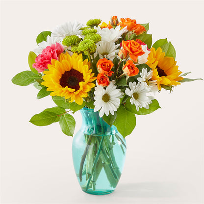 Sun-drenched Blooms Bouquet –  True Blooms, Winters CA