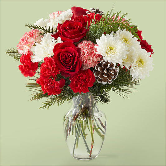 Candy Cane Lane Bouquet –  True Blooms, Winters CA