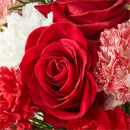 Candy Cane Lane Bouquet –  True Blooms, Winters CA