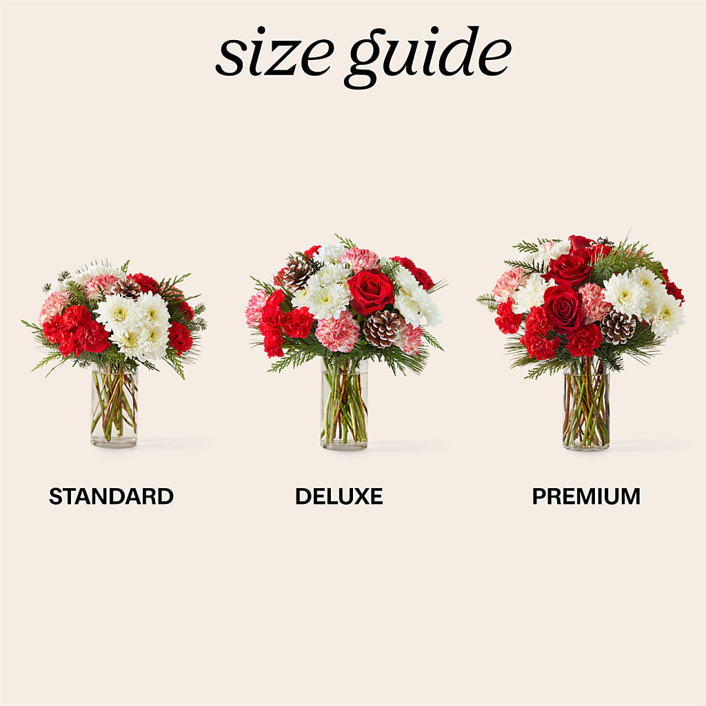 Candy Cane Lane Bouquet –  True Blooms, Winters CA