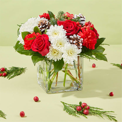 Snow Angel Bouquet –  True Blooms, Winters CA