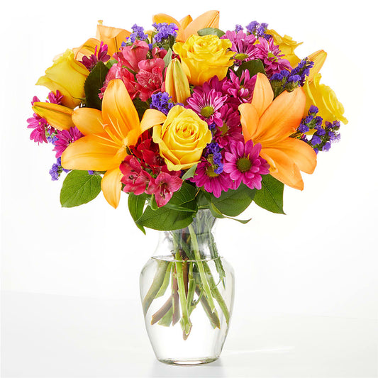 Colorful Visions Bouquet –  True Blooms, Winters CA