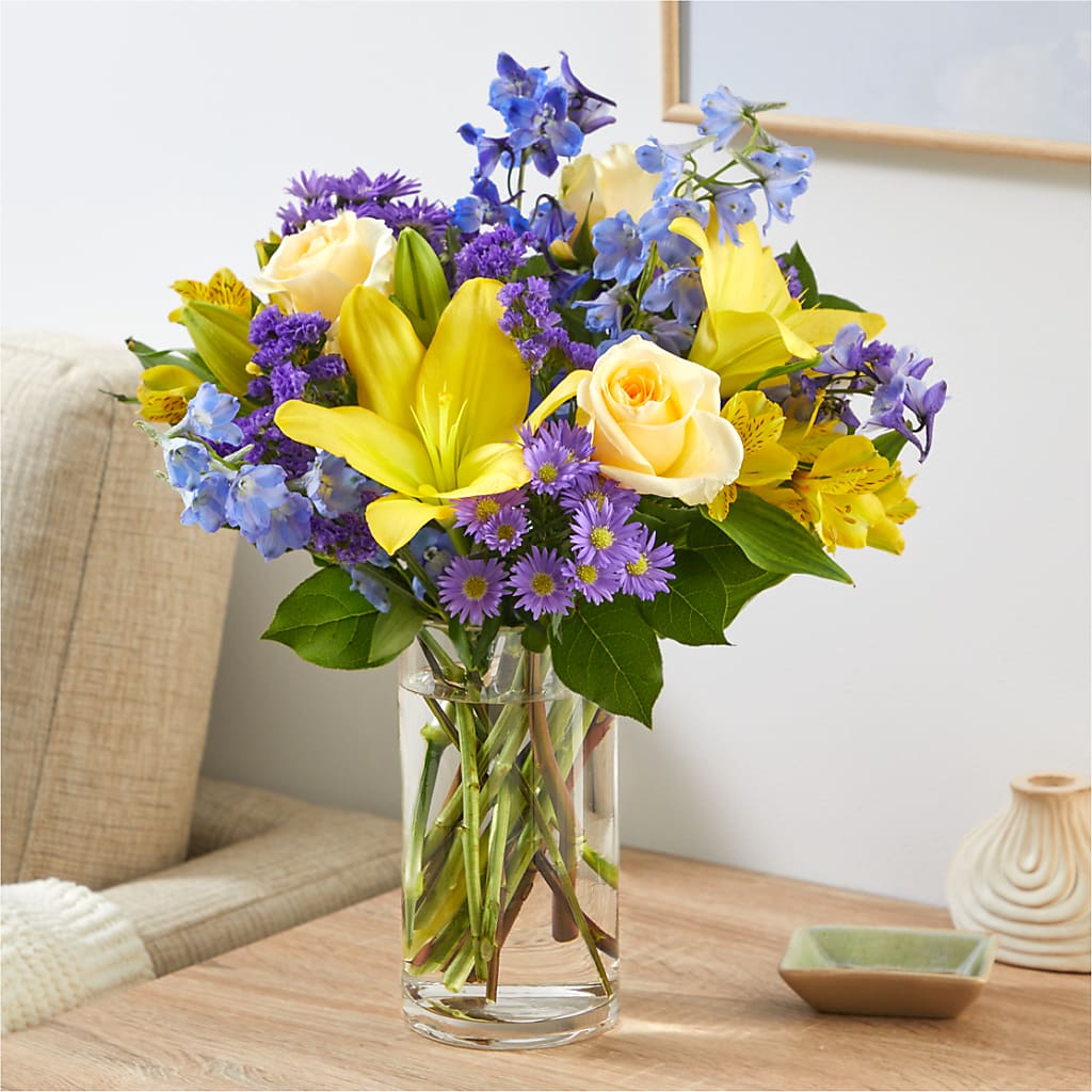 Limoncello Bouquet –  True Blooms, Winters CA