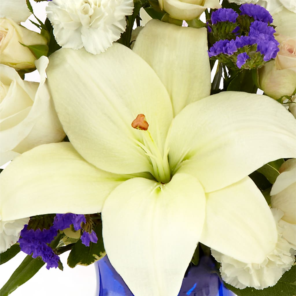 Sapphire Rush Bouquet –  True Blooms, Winters CA
