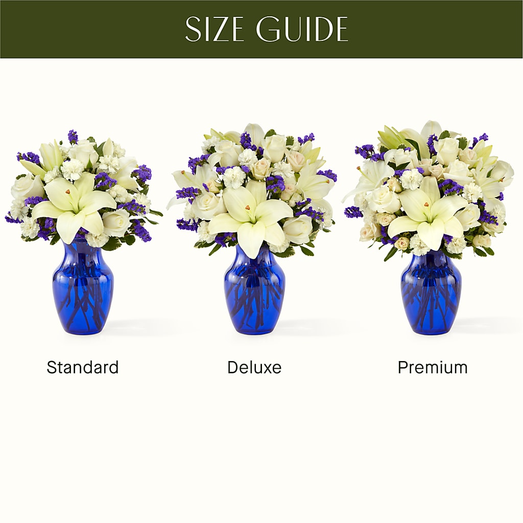 Sapphire Rush Bouquet –  True Blooms, Winters CA