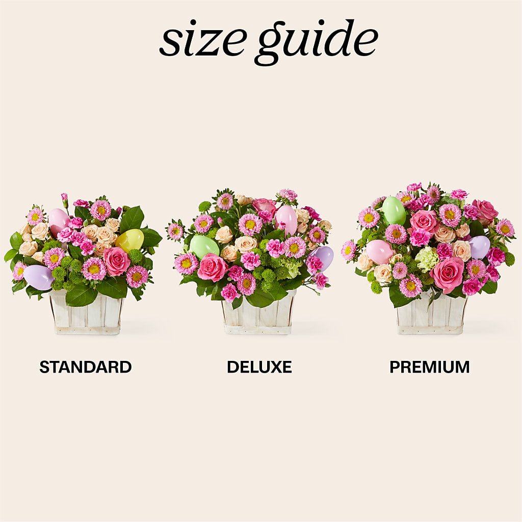 Get Eggcited Basket –  True Blooms, Winters CA
