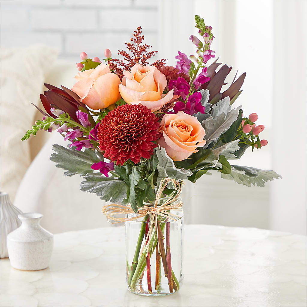 Moody Hues Bouquet –  True Blooms, Winters CA