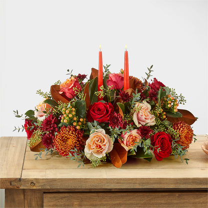 Gather Near Centerpiece –  True Blooms, Winters CA