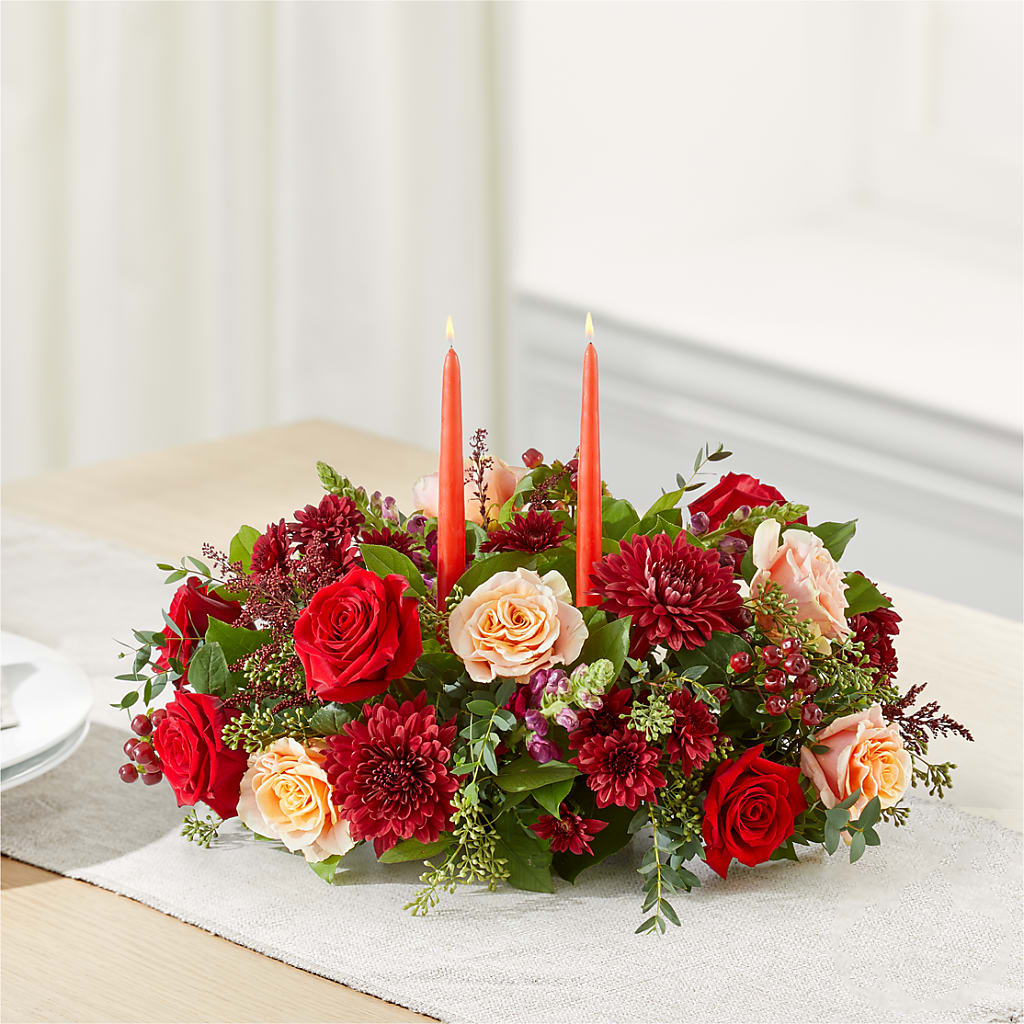 Most Thankful Centerpiece –  True Blooms, Winters CA