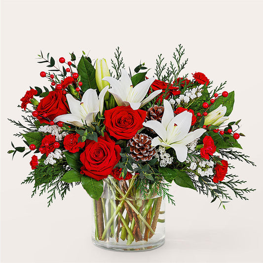 Best in Snow Bouquet –  True Blooms, Winters CA
