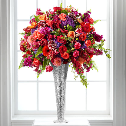 Flower Jeweled Arrangement –  True Blooms, Winters CA
