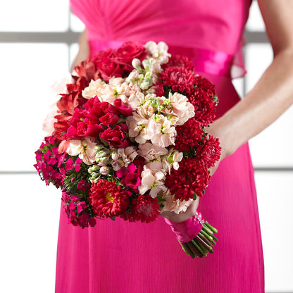 Pink Effervescence Bouquet –  True Blooms, Winters CA