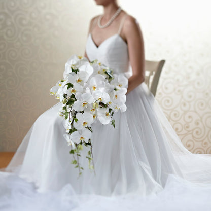 Classic White Bouquet –  True Blooms, Winters CA