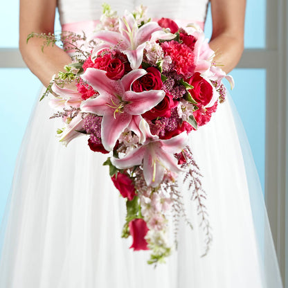 Lily & Rose Bouquet –  True Blooms, Winters CA