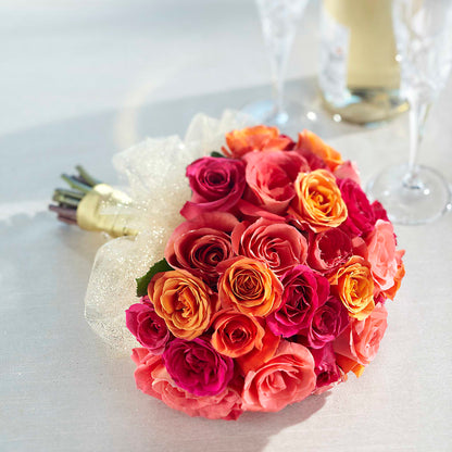 Sweet Roses Bouquet –  True Blooms, Winters CA