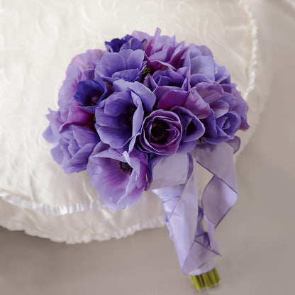 Purple Passion Bouquet –  True Blooms, Winters CA