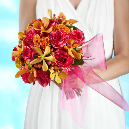 Brilliant Shades of Love Bouquet –  True Blooms, Winters CA