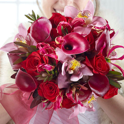 Heart of Hearts Bouquet –  True Blooms, Winters CA