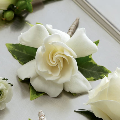 Gardenia Boutonniere –  True Blooms, Winters CA